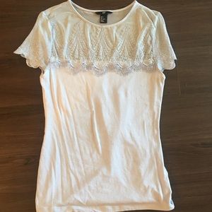 H&M light blue top